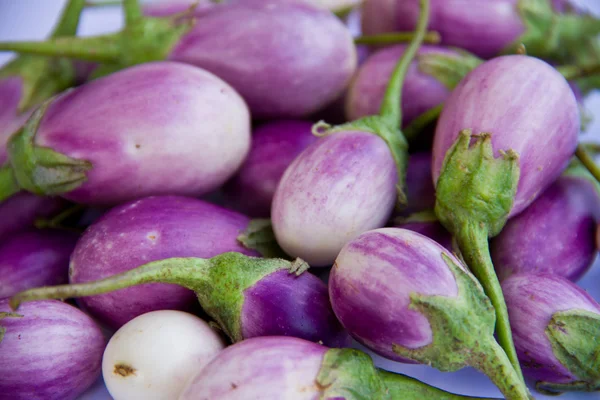 Eggplant purple from market