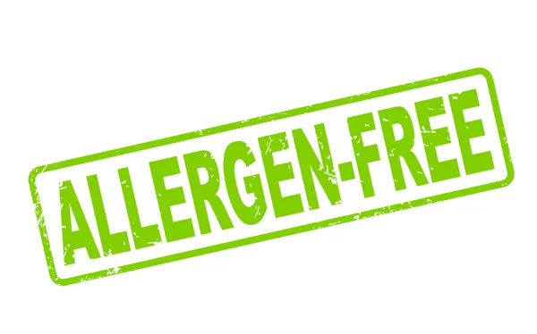 Allergen-free grunge rubber stamp