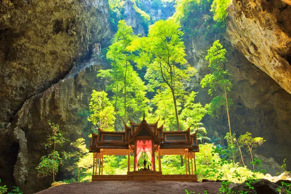 Cave and pavilion Prachuap Khiri Khan Province asia thailand