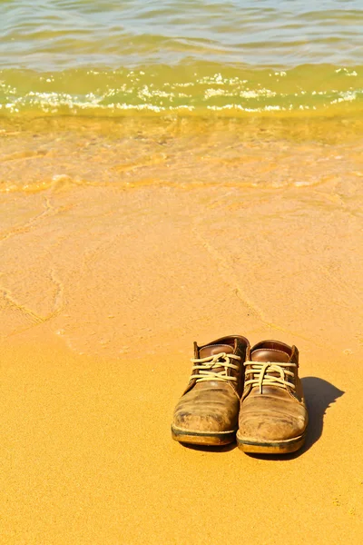 Shoes On the sand