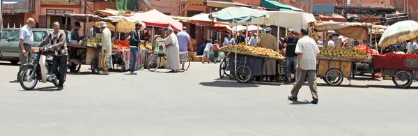 Fruits in street market in Marrakesh, Morocco