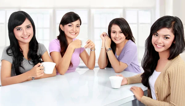 Group of women having quality time together