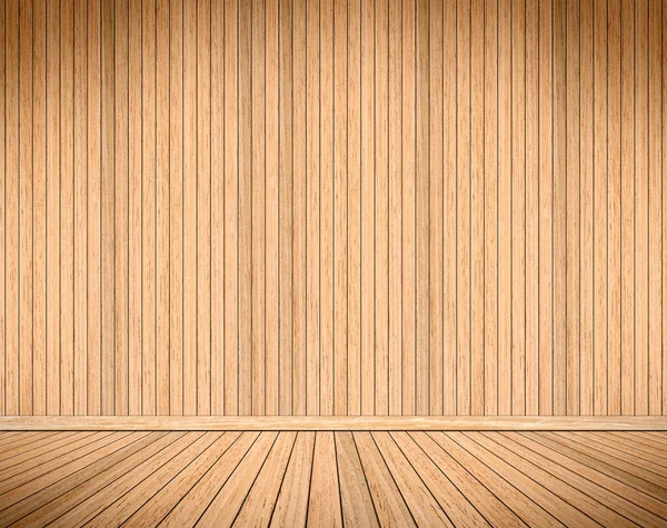 Wooden background room