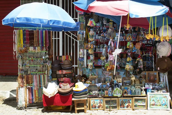 Market stall of souvenirs