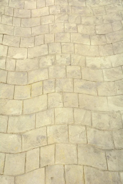 Stone path floor