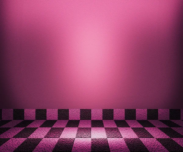 Violet Chessboard Mosaic Room Background