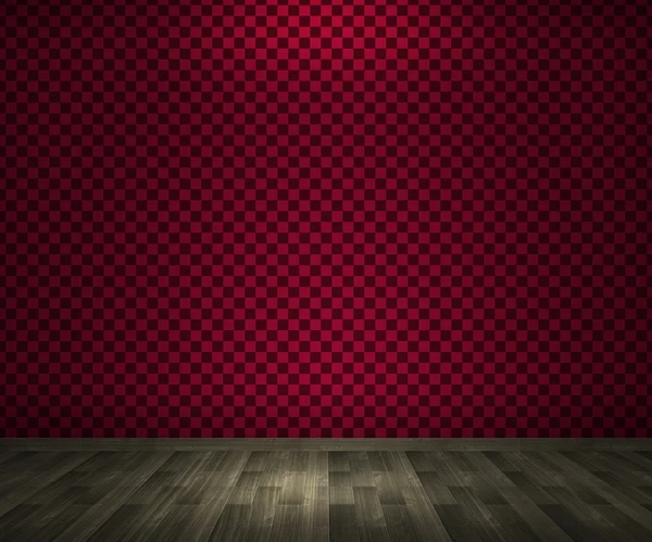 Empty Red Room Background