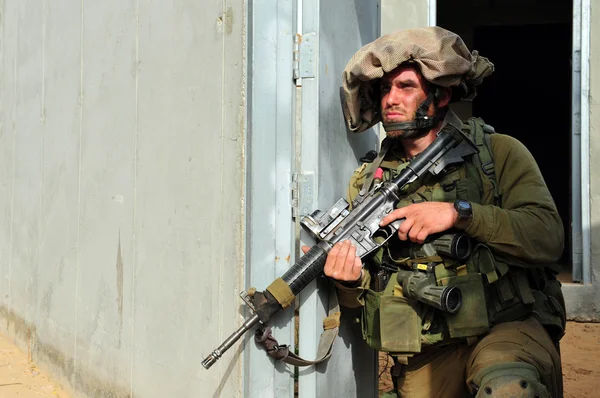 Israeli soldier during Urban Warfare