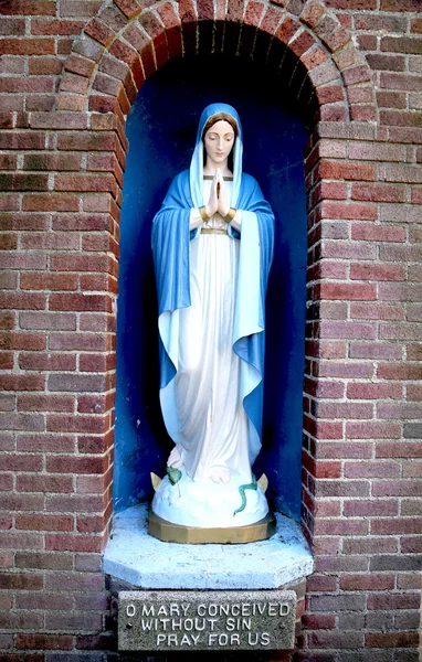 Statue of the blessed virgin Mary