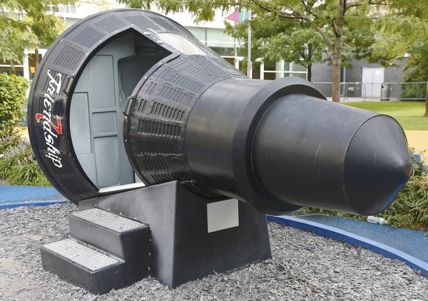 Mercury Friendship 7 capsule on display at NY Hall of Science Rocket Park