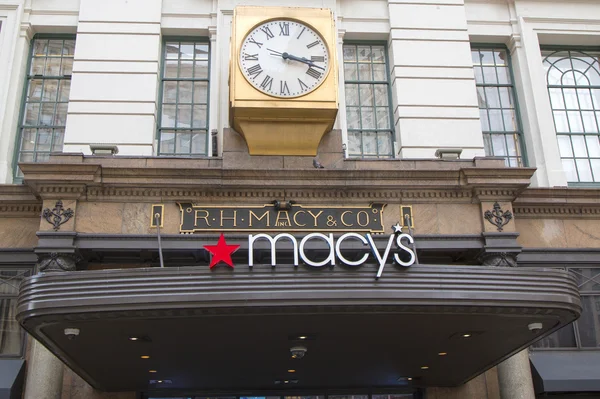 Sign at Macy\'s Herald Square on Broadway  in Manhattan