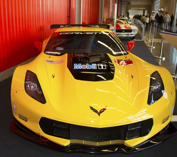 Chevrolet Corvette C7. R race car at the 2014 New York International Auto Show