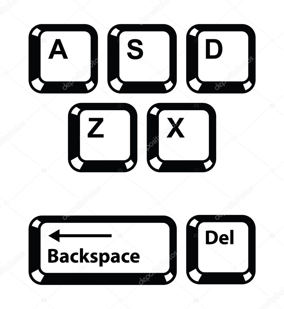 Tastatur Symbole Tastatur Symbole