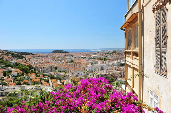 Panoramic view on Nice, France