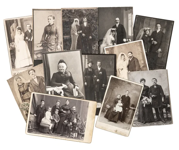 Vintage family and wedding photos