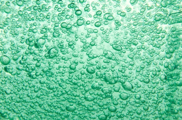 Green bubbles background