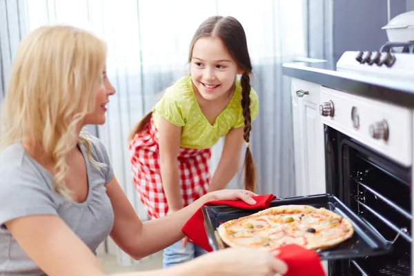 Cooking dinner