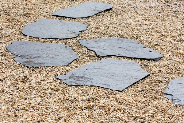 Stone path in the Zen Garden