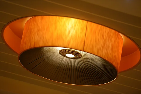 Lamp on the ceiling