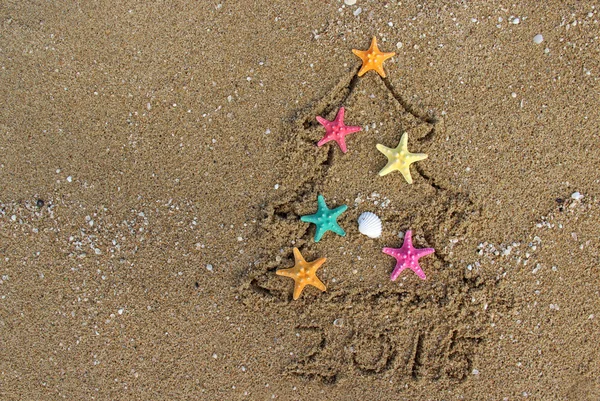 Christmas and New Year on the beach