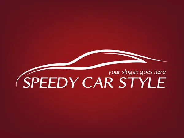 Calligraphic car logo