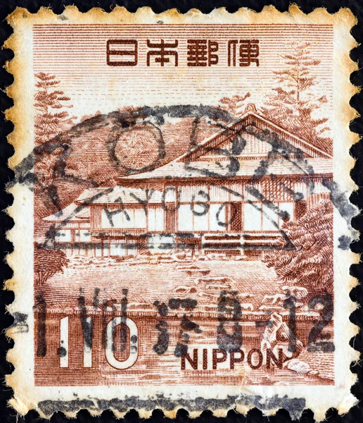 JAPAN - CIRCA 1966: A stamp printed in Japan shows Garden of Katsura Palace, circa 1966.