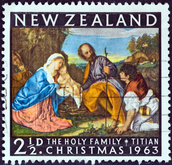 NEW ZEALAND - CIRCA 1963: A stamp printed in New Zealand from the \