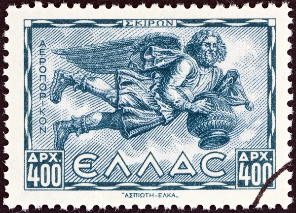 GREECE - CIRCA 1943: A stamp printed in Greece from the \