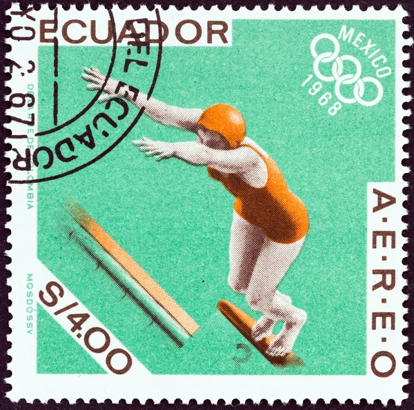ECUADOR - CIRCA 1968: A stamp printed in Ecuador from the 