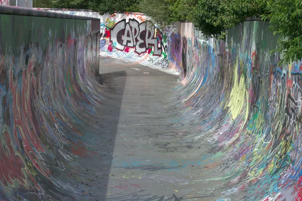 Graffiti, skate ,board, rollers, bicycle