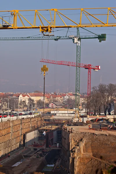 Tunnel construction site