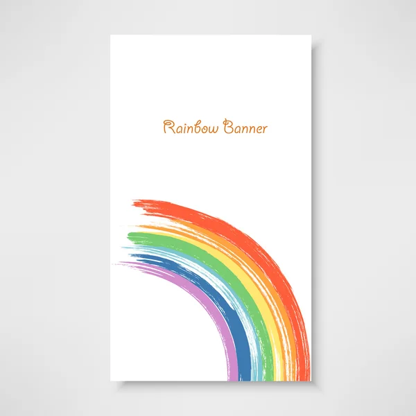 Watercolor rainbow background