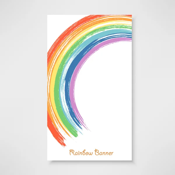 Watercolor rainbow background