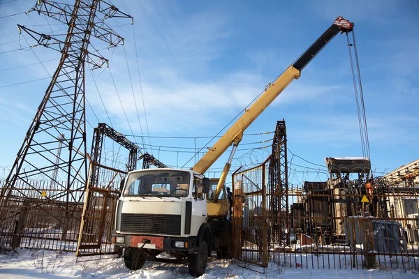 Elimination of the accident at an electrical substation