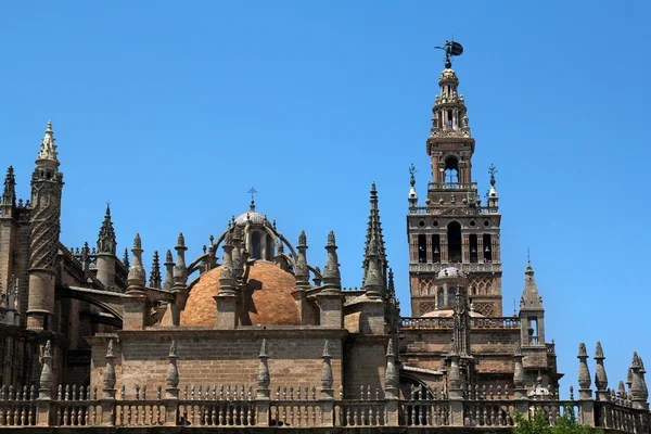 Cathedral of Saint Mary of the See and Giralda in Seville, Spain