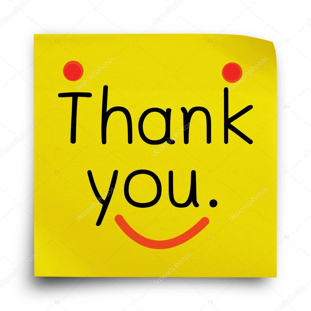 Thank you note for stock options