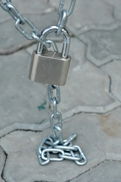 Locked with a chain