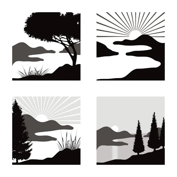 Landscape pictograms