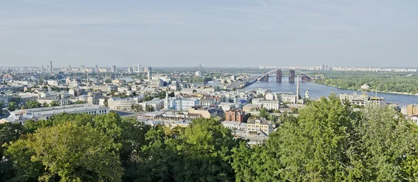 Panorama of Kiev in the summer