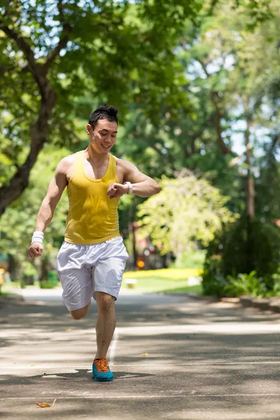 Jogger in the park