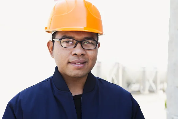 Portrait of young asian engineer