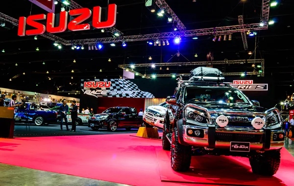 ISUZU D-MAX on display at Bangkok International Auto Salon 2013.