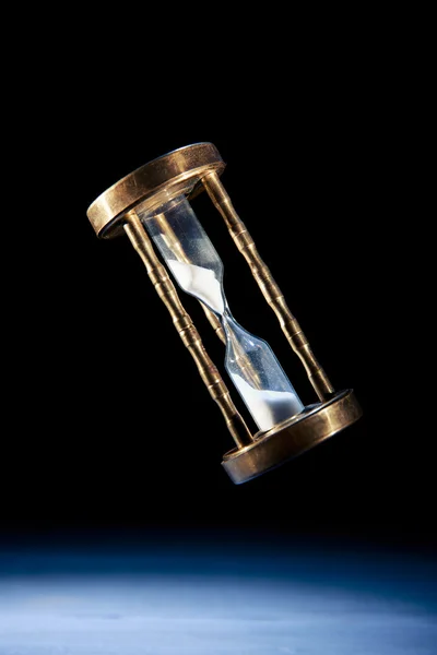 Hourglass, time concept