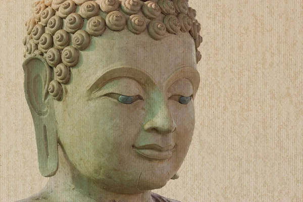 Buddha face makes of wax