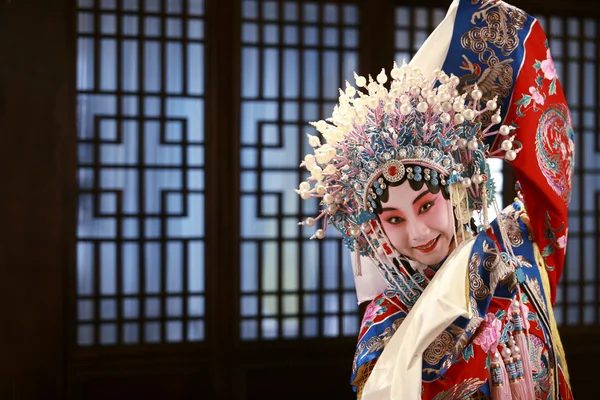 Actress Dressing As Beijing Opera Characters,China