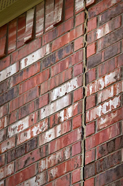 Foundation damage on wall