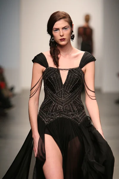 Model at Dany Tabet show