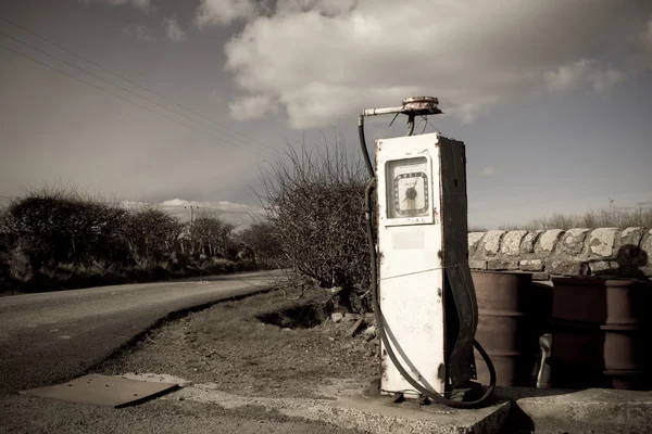 Vintage petrol pump