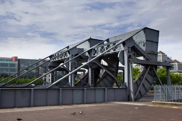 Scherzer rolling lift bridge, Dublin, Ireland