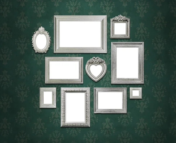 Set of empty family or portrait frames — Stock Photo #24227429